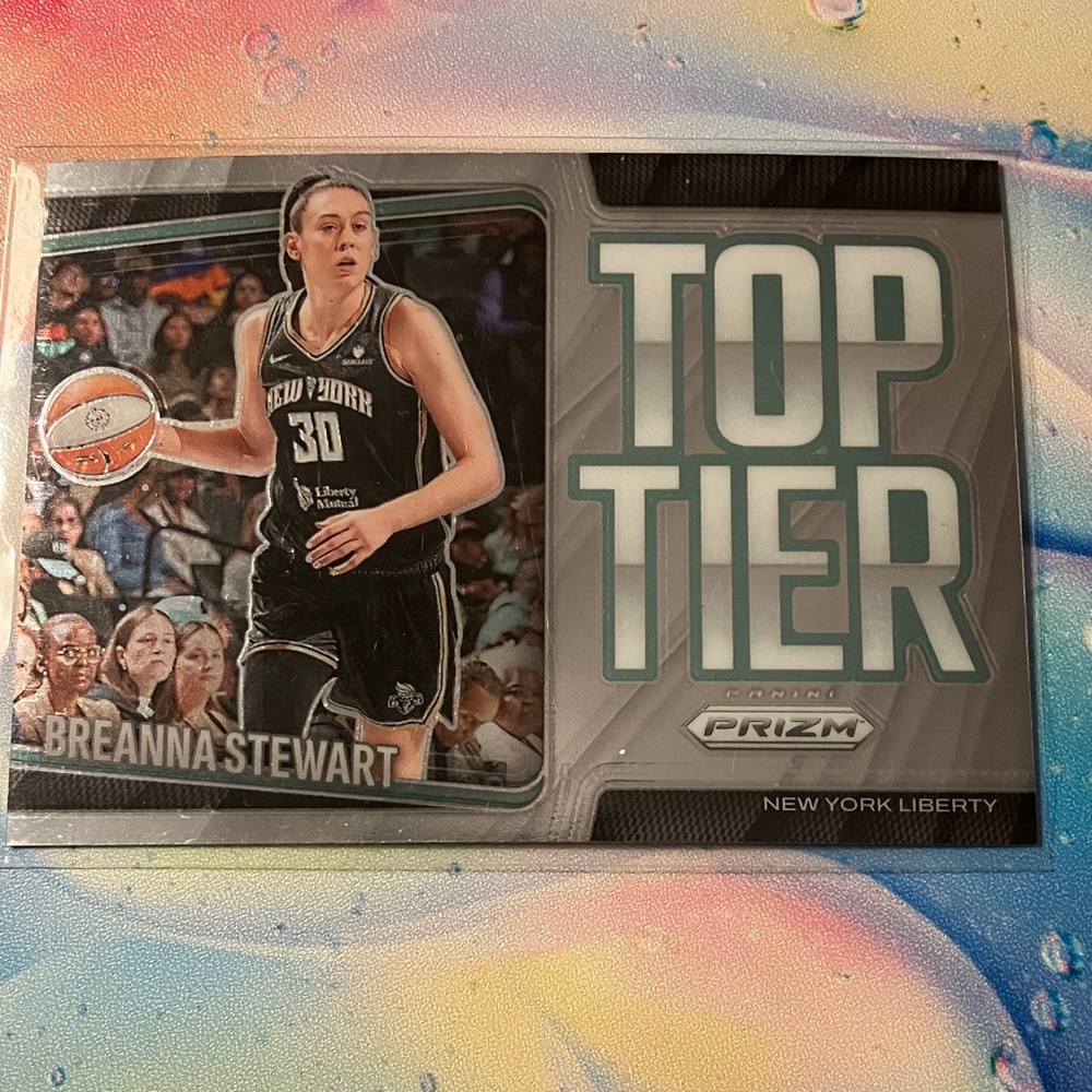 Breanna Stewart New York Liberty WNBA Basketball Card Top Tier